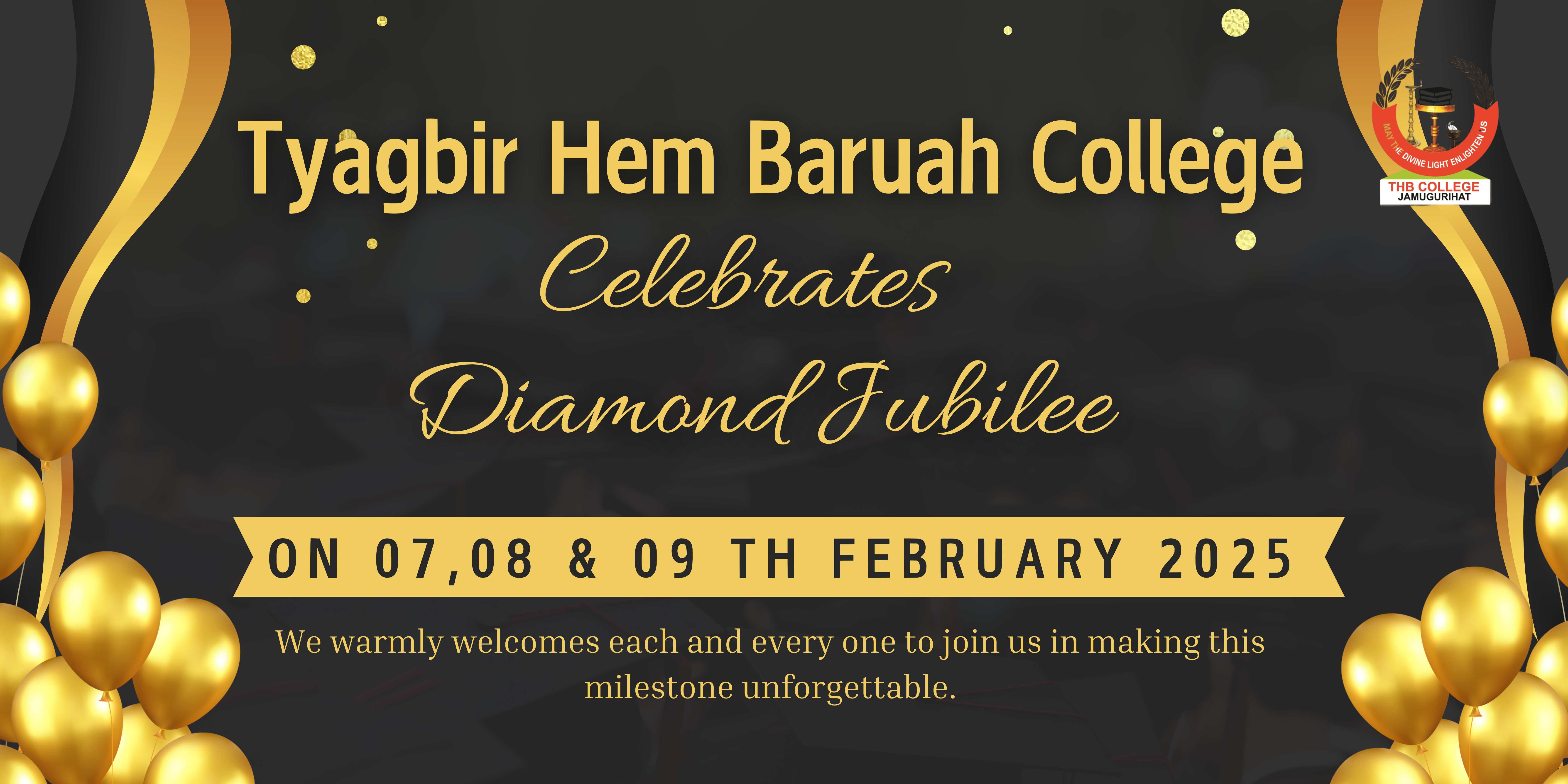 Tyagbir Hem Baruah College Banner